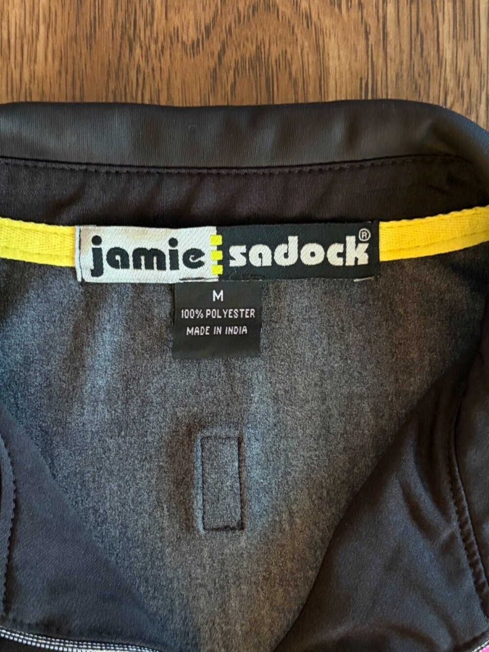 Jamie Sadock shirt M dragon black pink polo - Picture 5 of 7